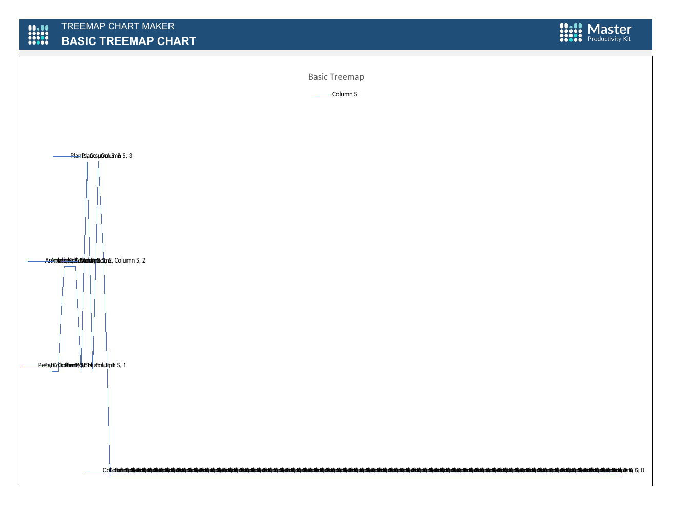 Automated Treemap Chart Maker Excel Template workbook preview 3