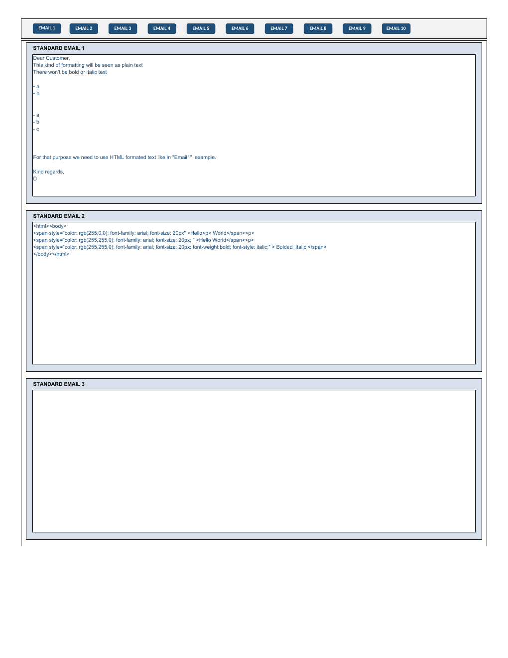 Automated Mail Merge Excel Template workbook preview