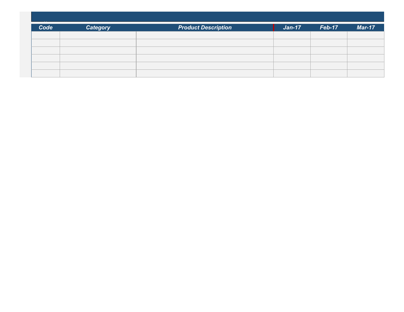 Excel Sales Forecasting Template workbook preview 3