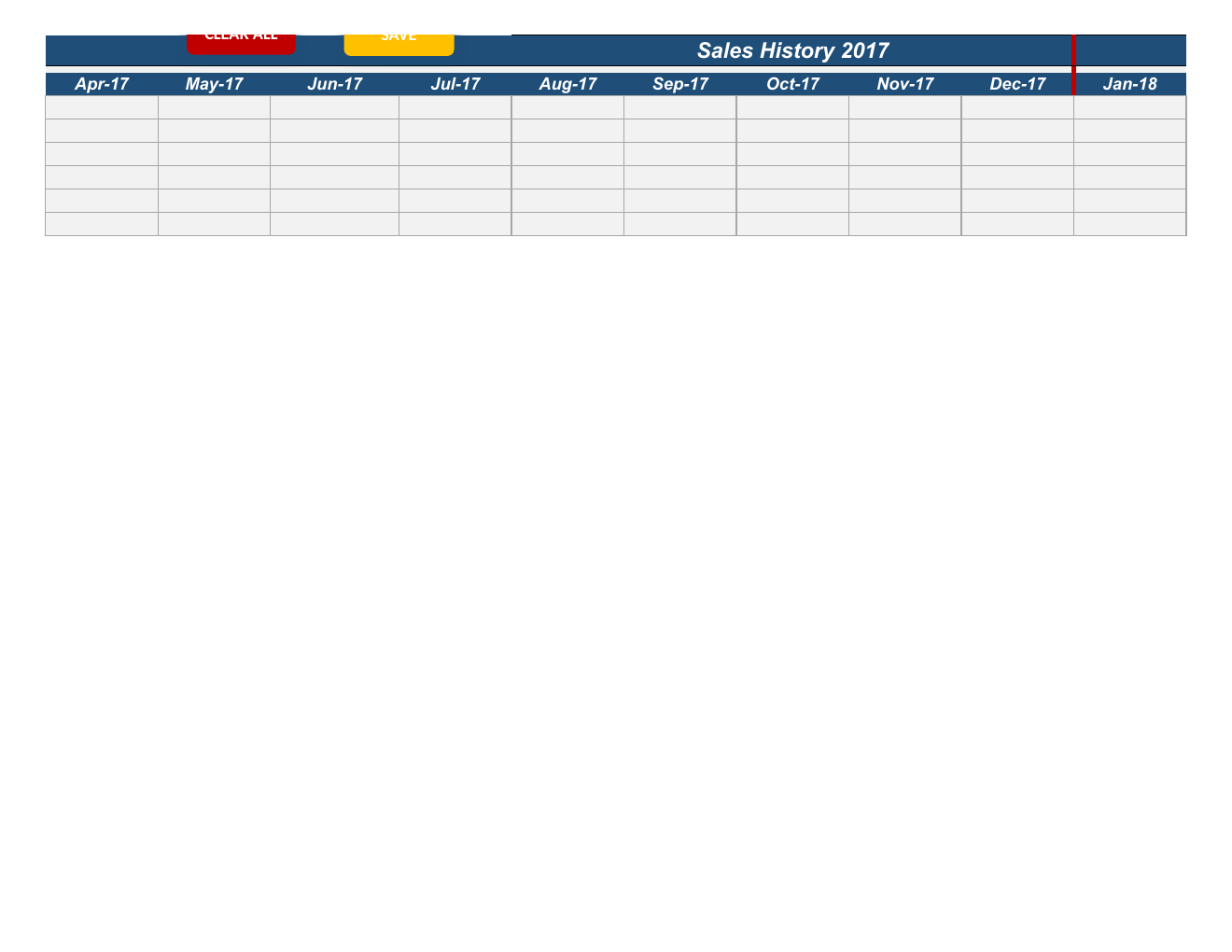 Excel Sales Forecasting Template workbook preview 5